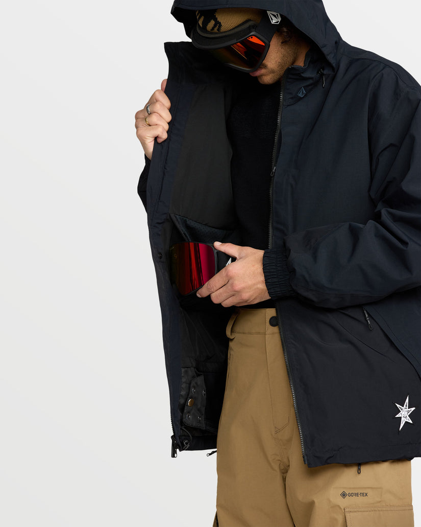 Veste Gore-Tex Longo - Black