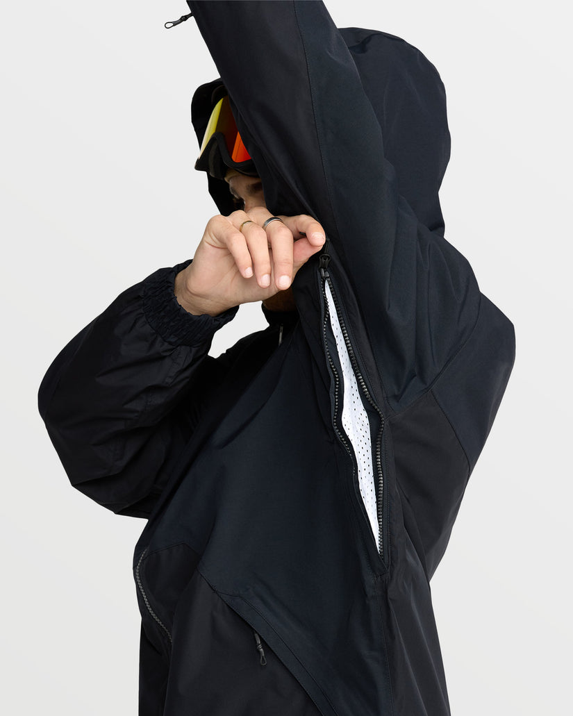 Veste Gore-Tex Longo - Black