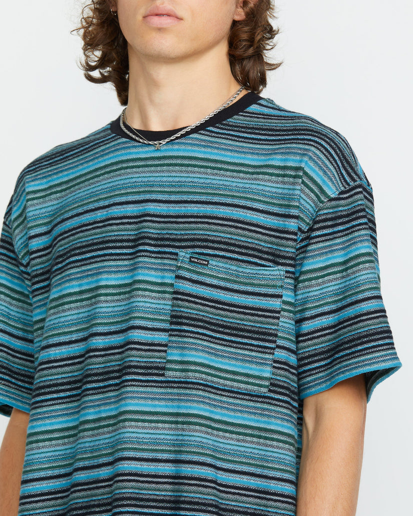 T-shirt Slide Stone - DARK BLACK HEATHER