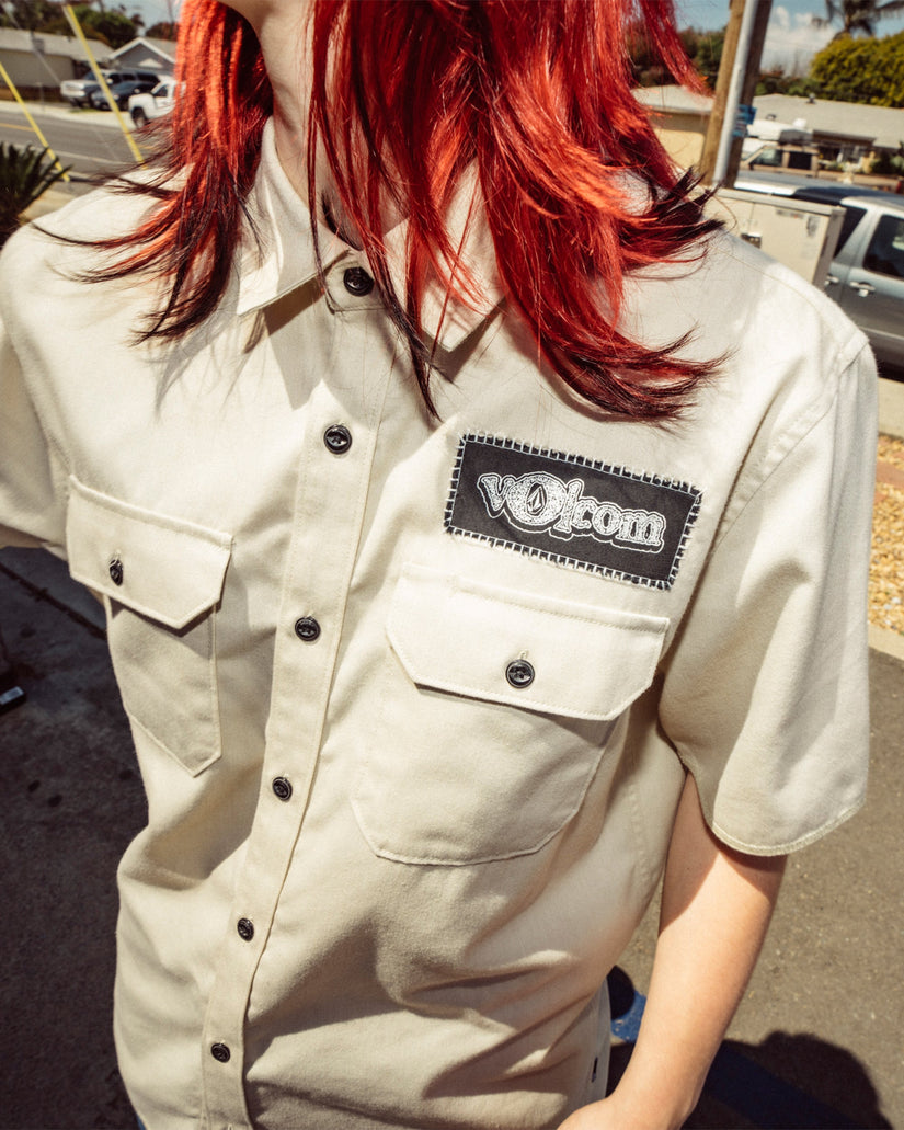 Chemise Volcom Ent - PALE KHAKI