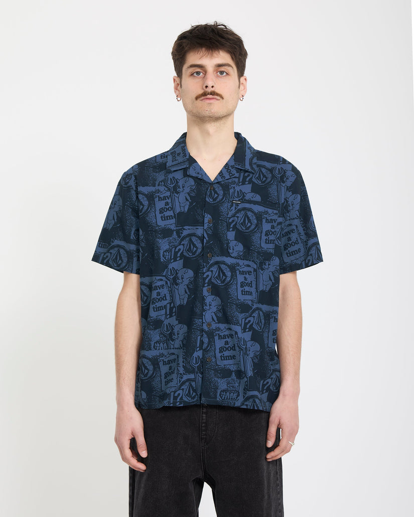 Hoboken Shirt - Blueberry