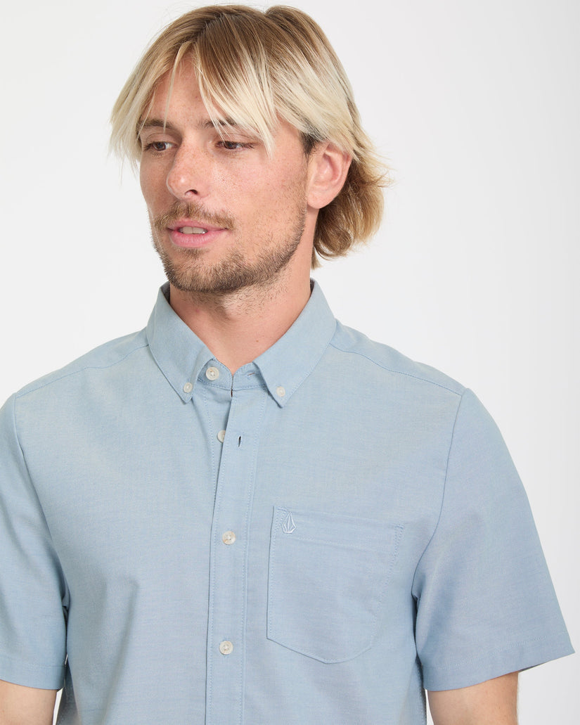 Everett Oxford Shirt - Wrecked Indigo