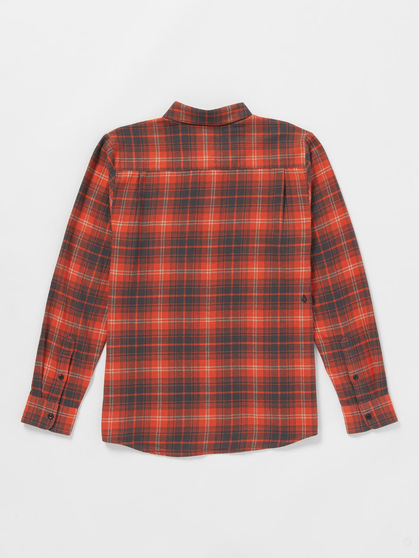 Chemise Caden Plaid - BRIGHT RED