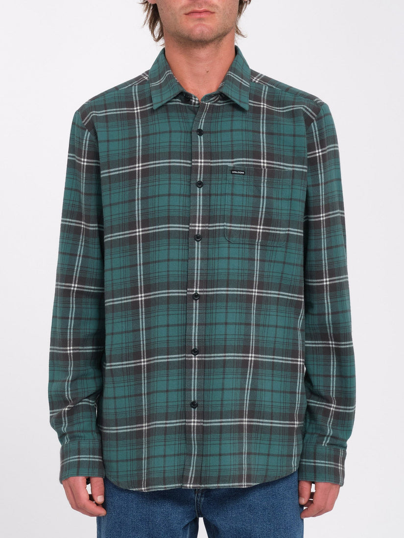 Chemise Caden Plaid - SEA GREEN