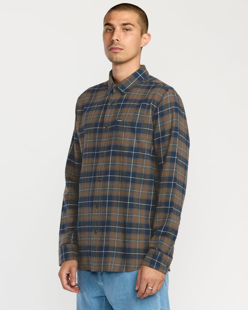 Chemise Caden Plaid - Navy