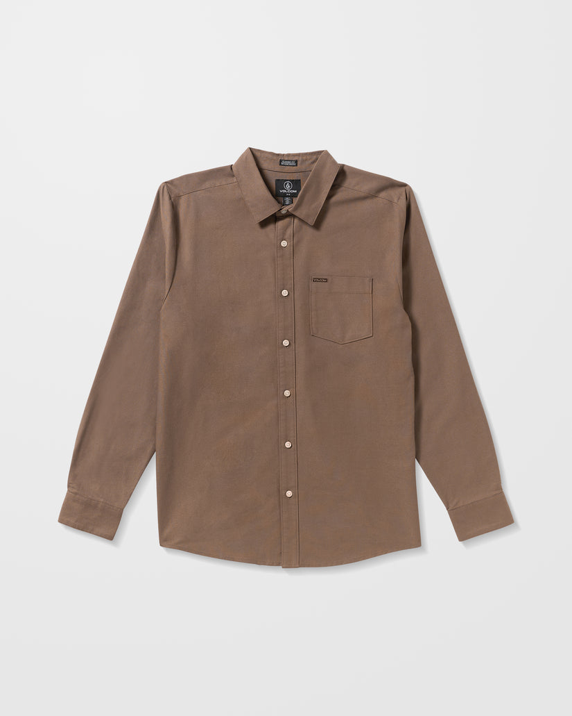 Chemise Veeco Oxford - Brown Stone