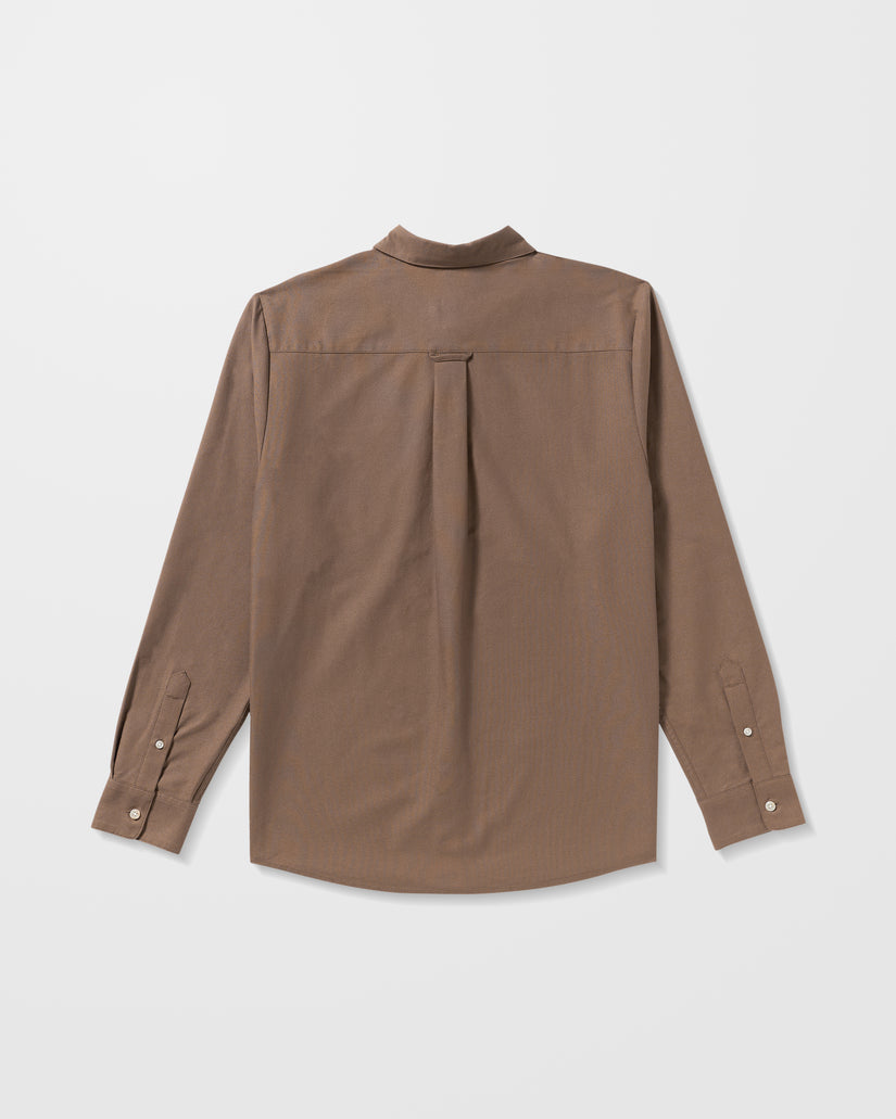 Chemise Veeco Oxford - Brown Stone