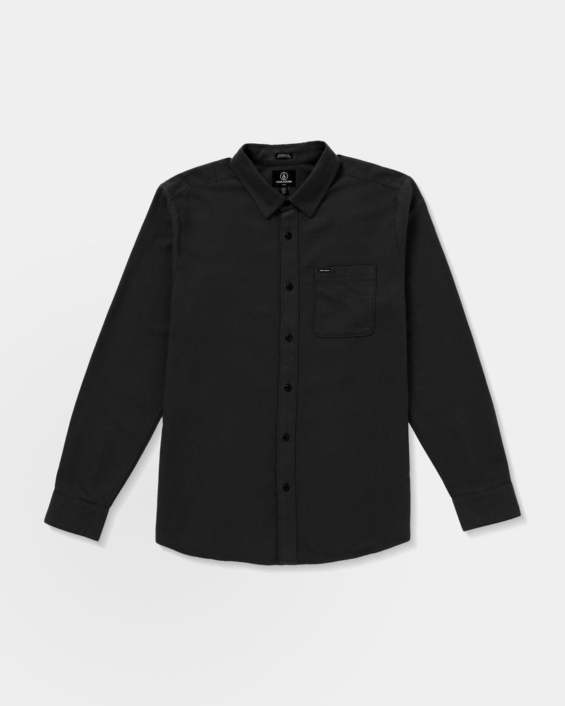 Caden Solid Shirt - Antique Black