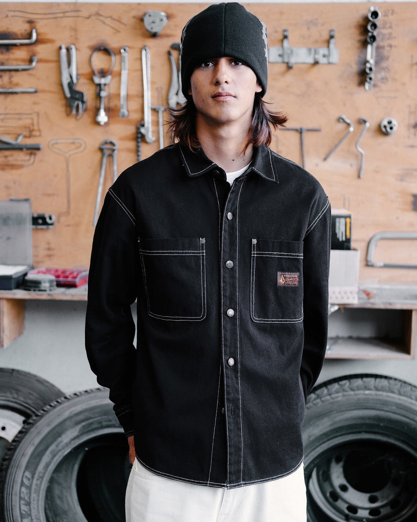 Levelstone Shirt - Black White