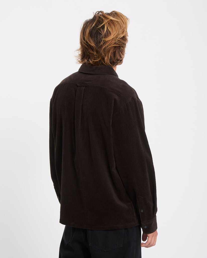 Fostered II Corduroy Shirt - Cacao
