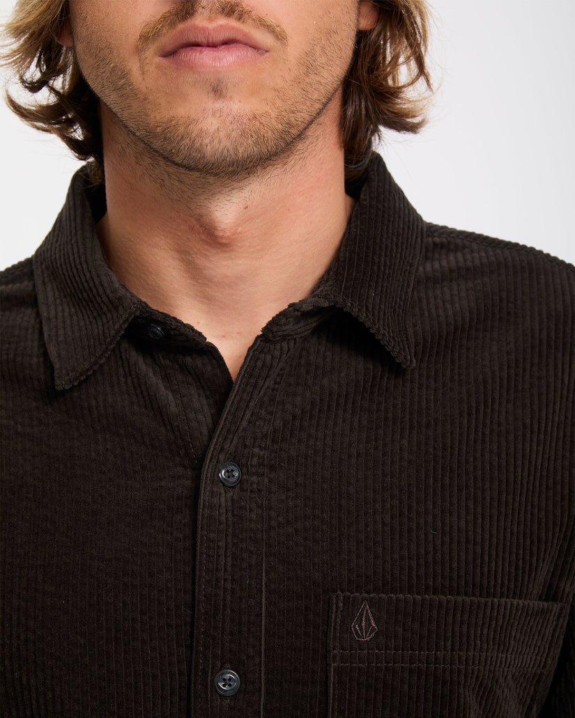 Fostered II Corduroy Shirt - Cacao