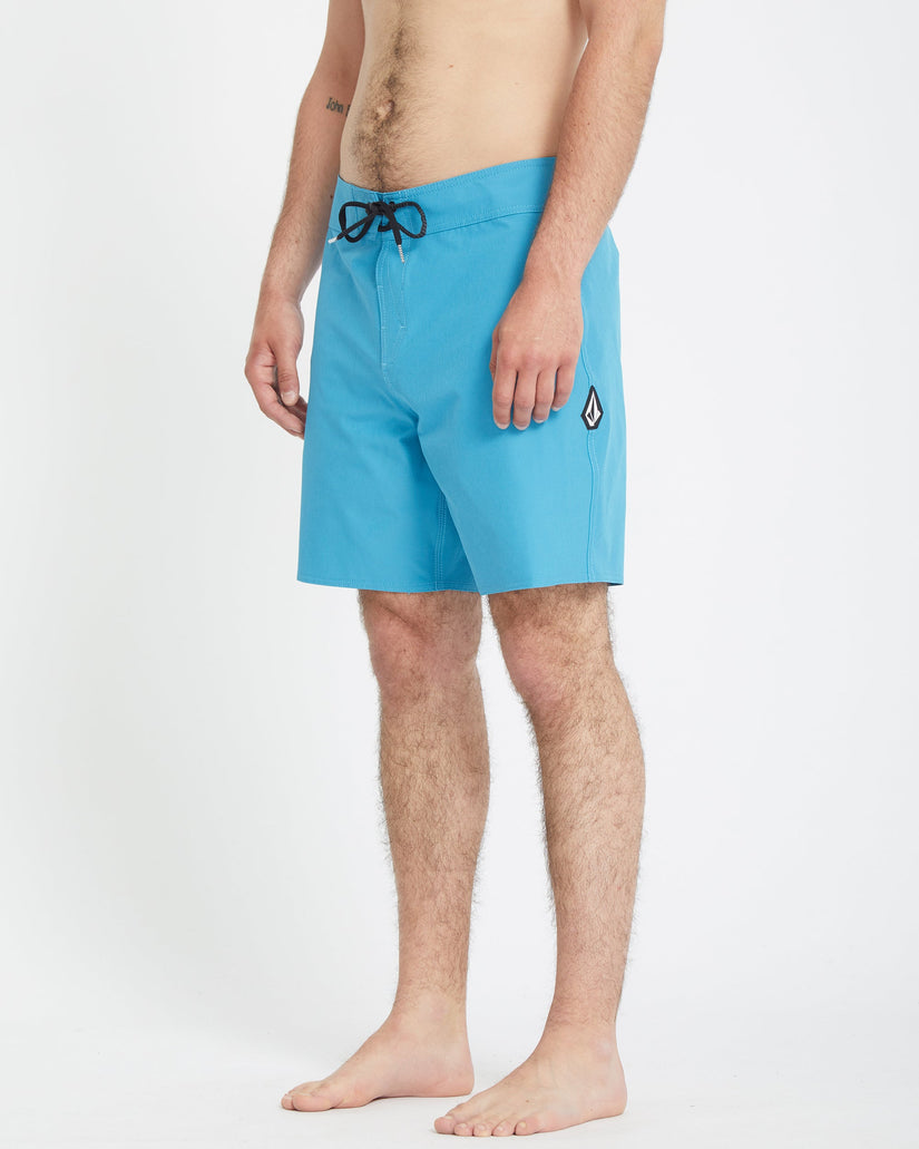 Boardshort Lido Solid Mod 18" - BAY BLUE
