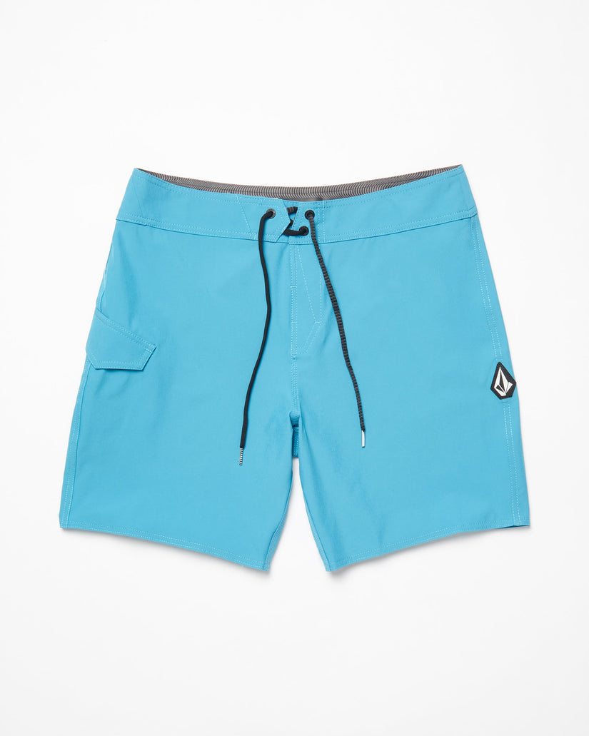 Boardshort Lido Solid Mod 18" - BAY BLUE