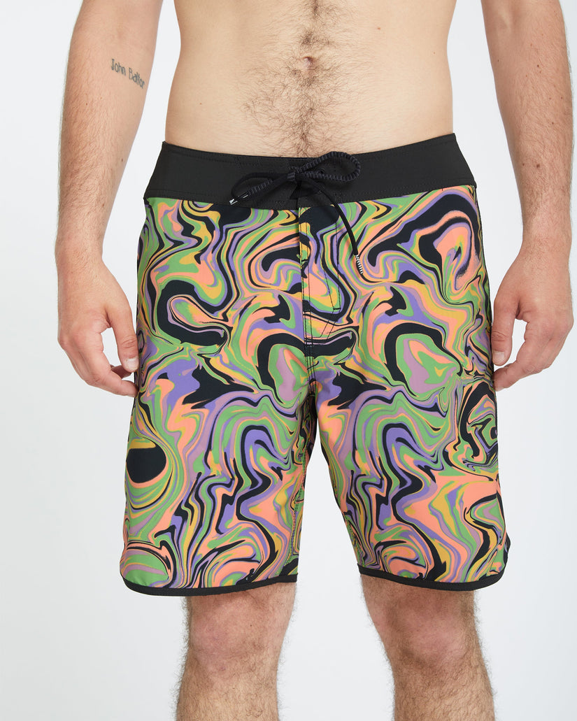 Boardshort Infuse Scallop Mod 19" - STEEL PURPLE
