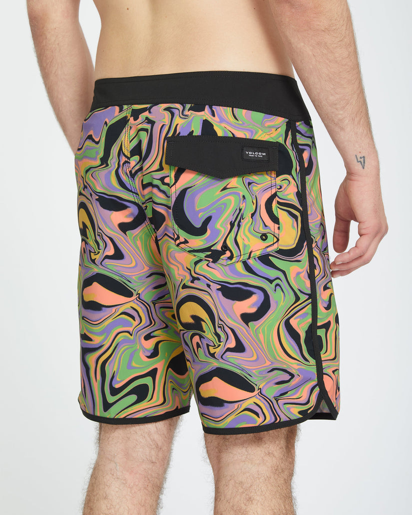 Boardshort Infuse Scallop Mod 19" - STEEL PURPLE