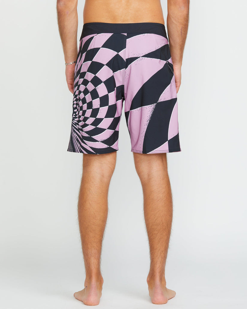 Boardshort Spiral Stn Mod 20" - STEEL PURPLE