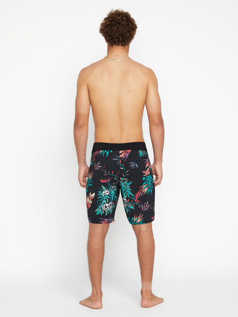 V Ent Pepper Mod 19" Boardshort - BLACK