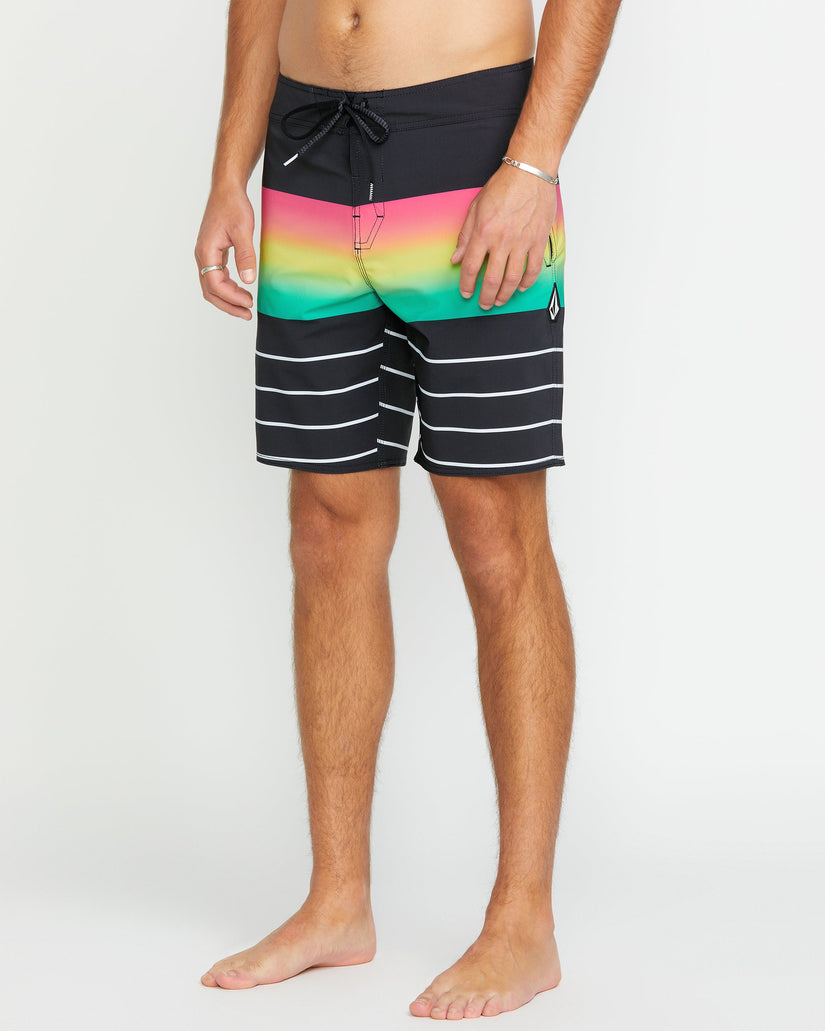 Boardshort Quarta Fade Mod 19" - NEW BLACK