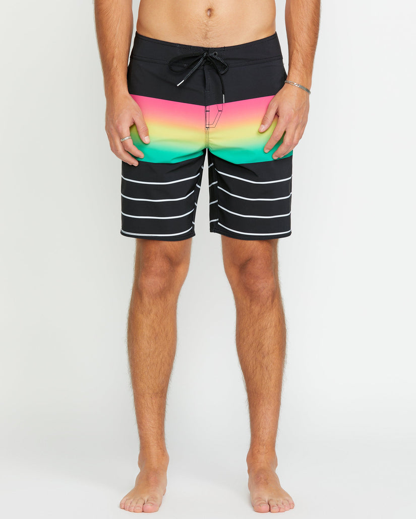 Boardshort Quarta Fade Mod 19" - NEW BLACK