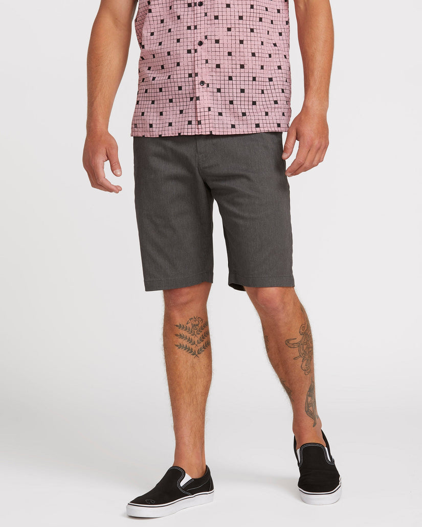 Short Stretch Frickin Modern 21" - CHARCOAL HEATHER