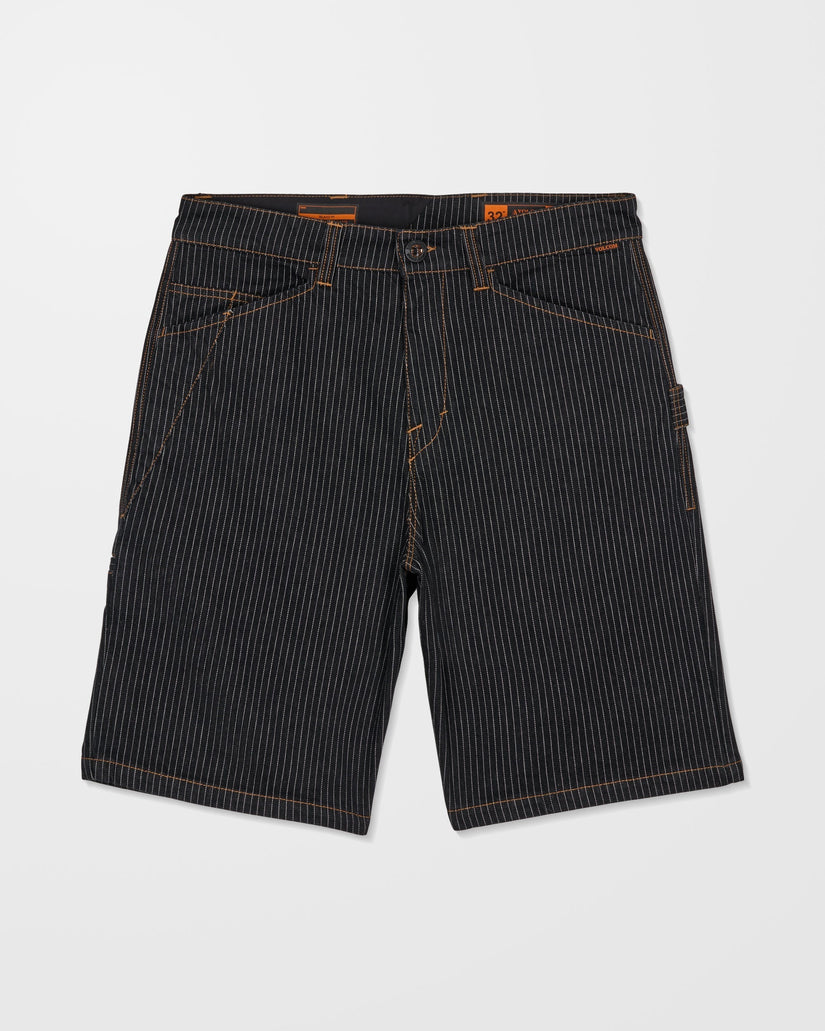 Work Dialed 22" Short - Black Stripe