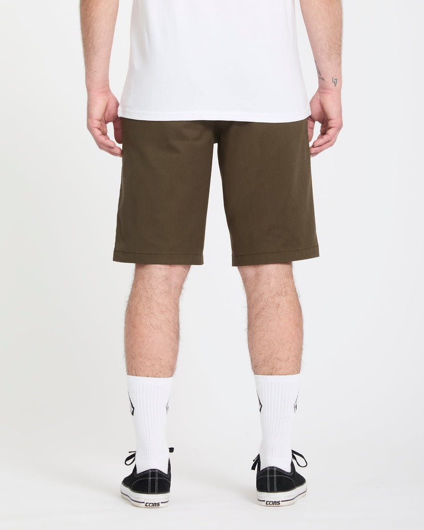 Frickin Modern Stretch 21" Short - Sage Leaf