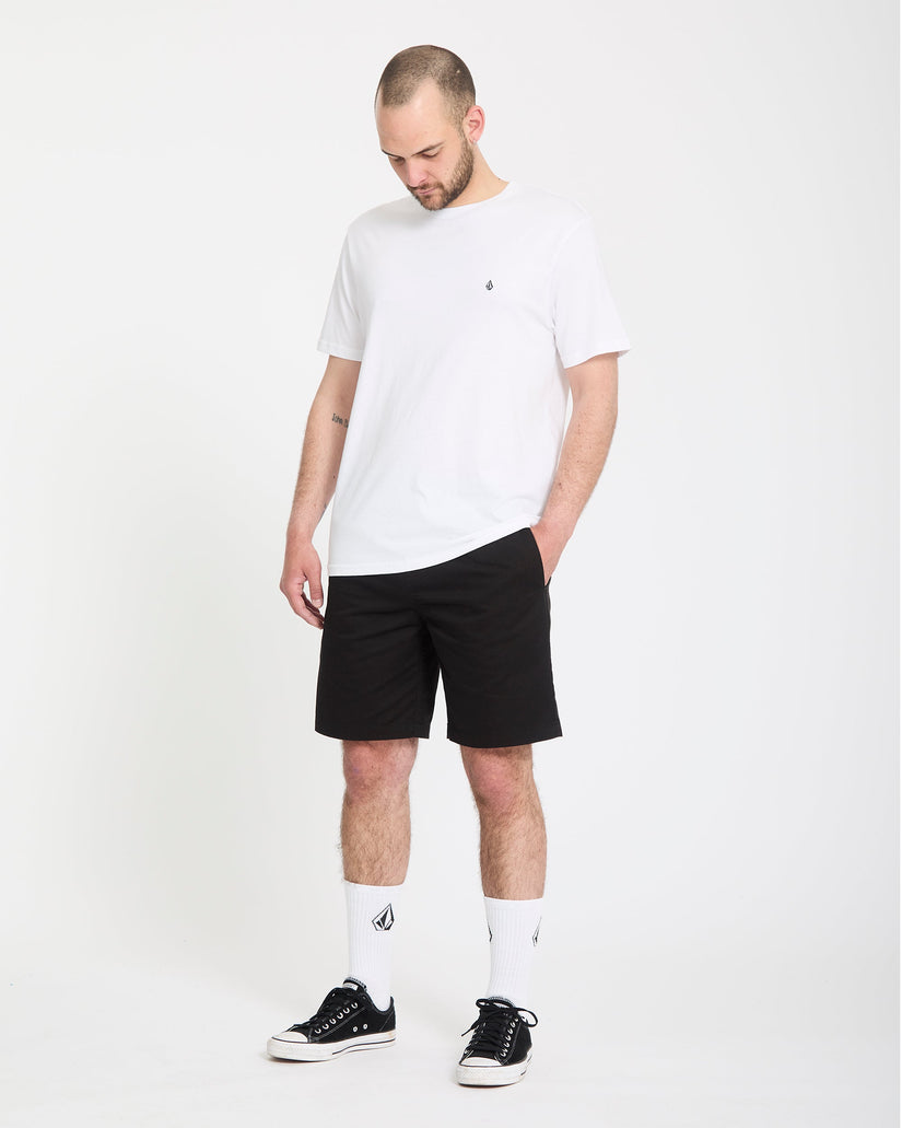 Frickin II 19" Elasticated Waist Short - Black