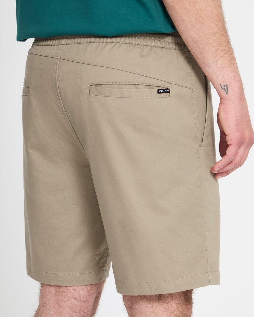 Frickin II 19" Elasticated Waist Short - Khaki