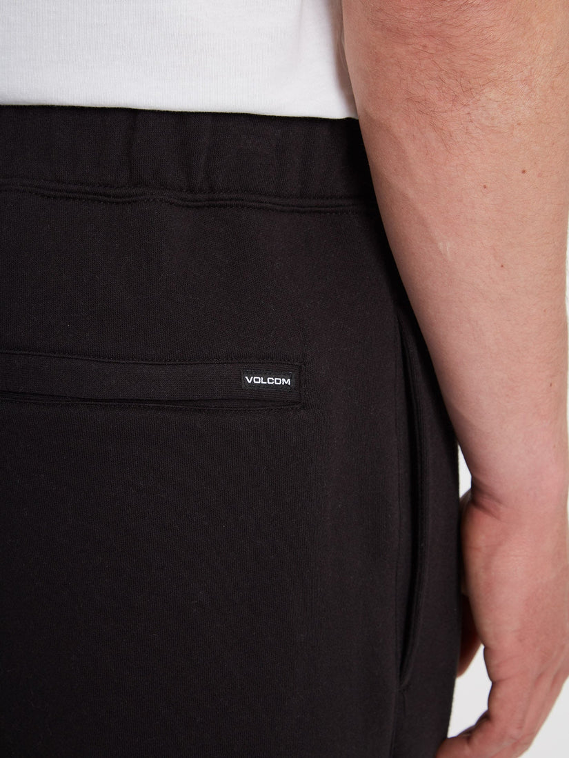 ICONIC STONE FLEECE SHORT (A1032102_BLK) [4]