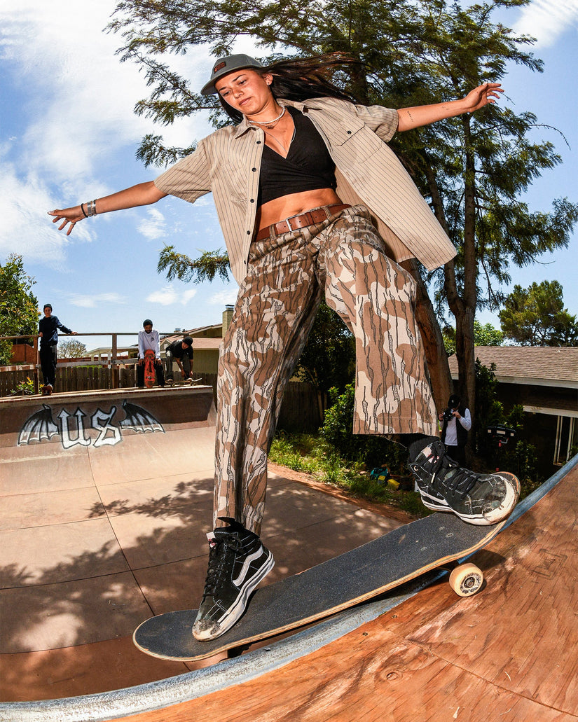 Pantalon Chino Frickin Skate Work - BRINDLE