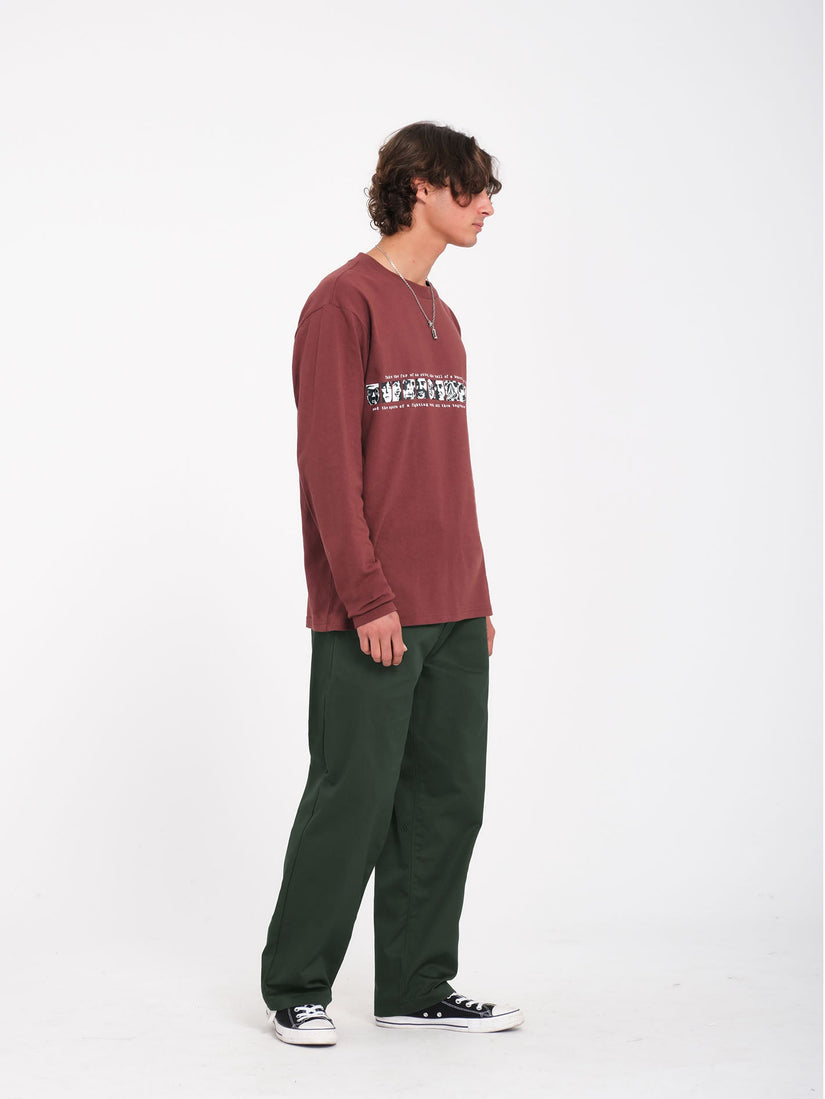 Pantalon chino Frickin Skate - DARK FOREST