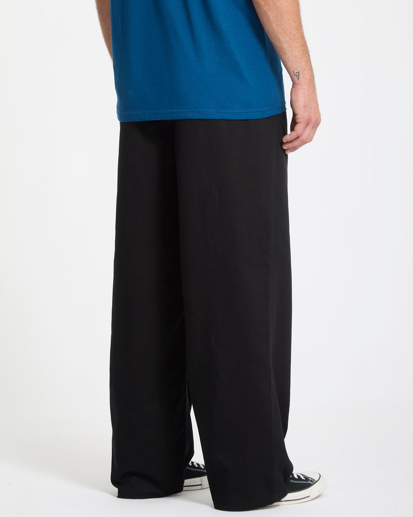 Pantalon Baggos Pleat - Black