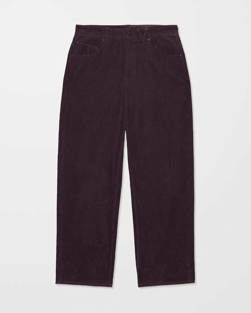 Billow Tapered Corduroy Trousers - Raisin
