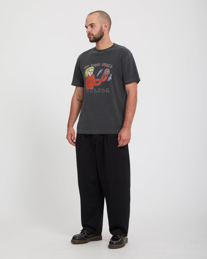 Holter Pleat Trousers - Black