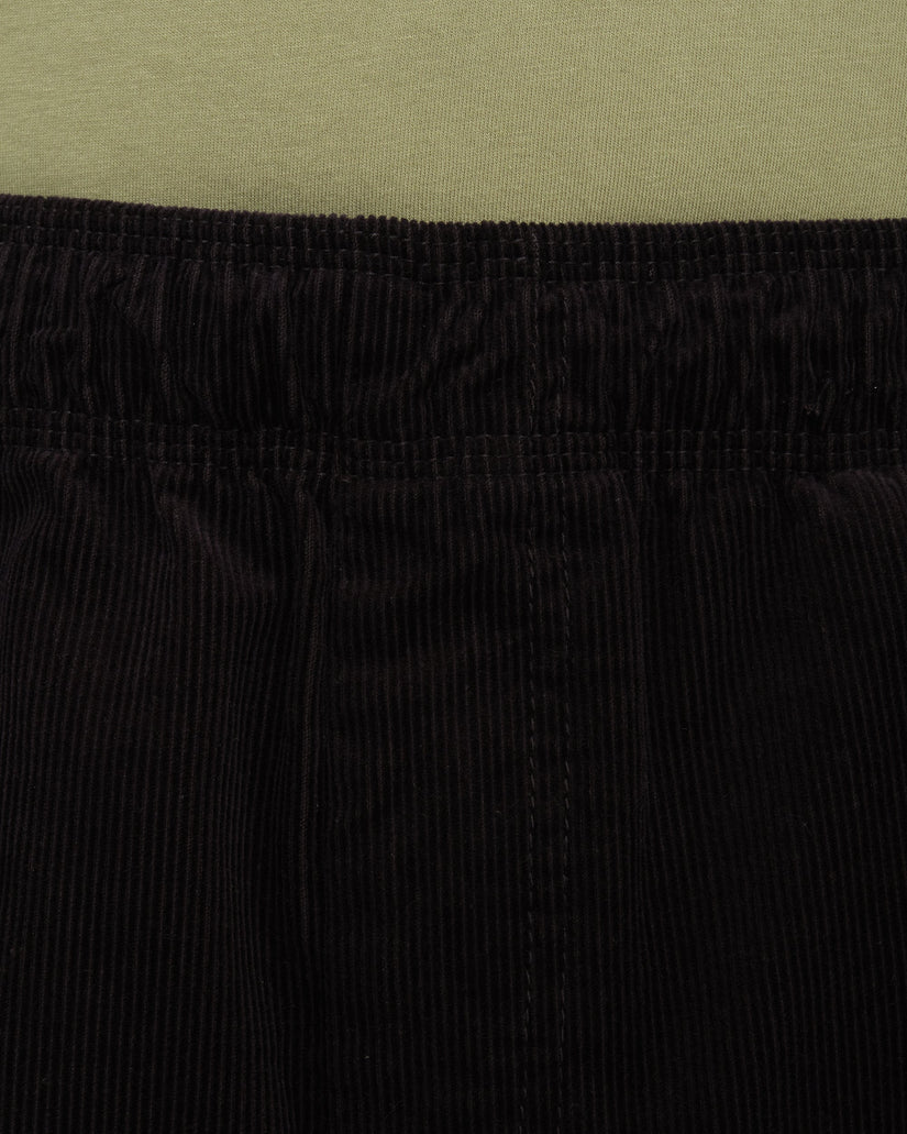 Pantalon À Taille Élastique Psychstone - Black