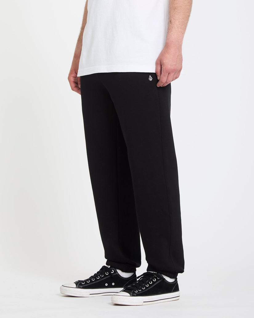 Single Stone Fleece Jogger - Black