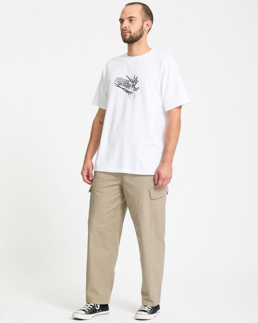 Pantalon À Taille Élastique Billow Tapered - Khaki