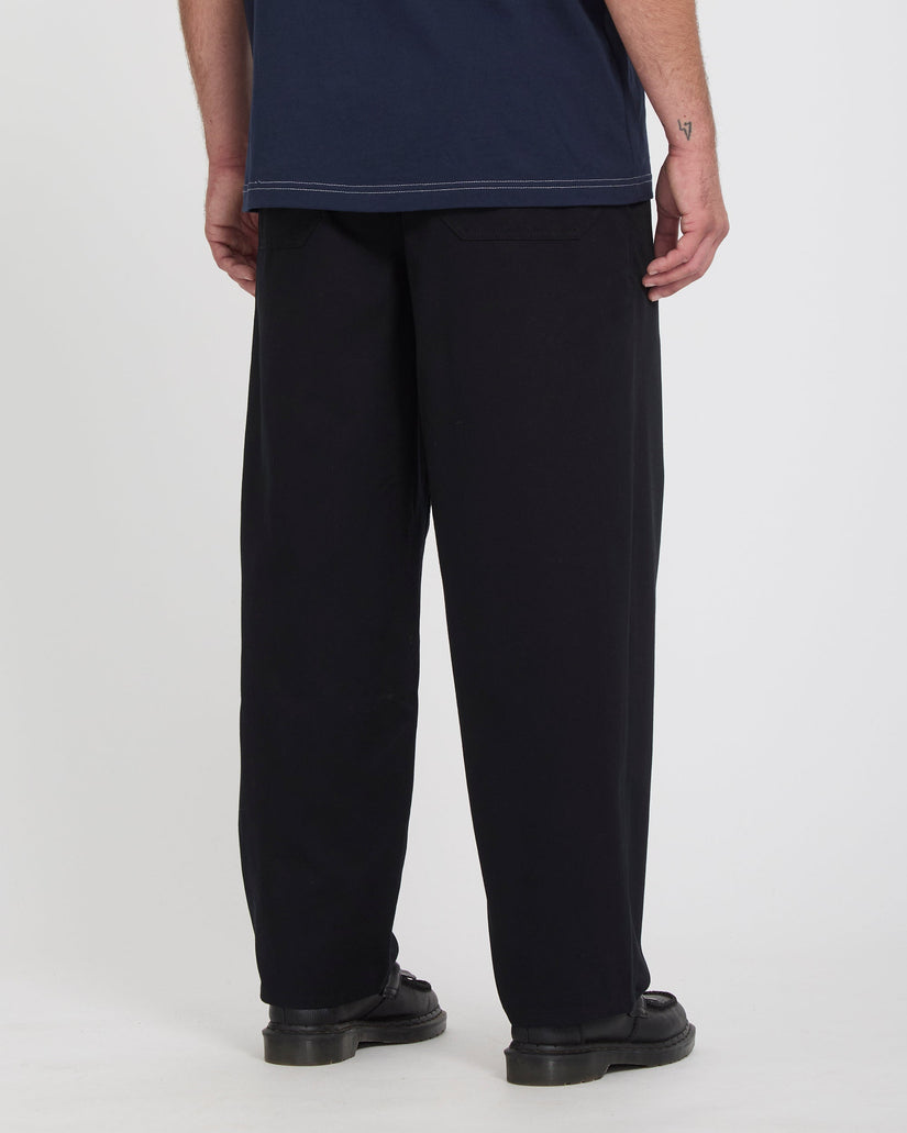 Freazy Loose Trousers - Black