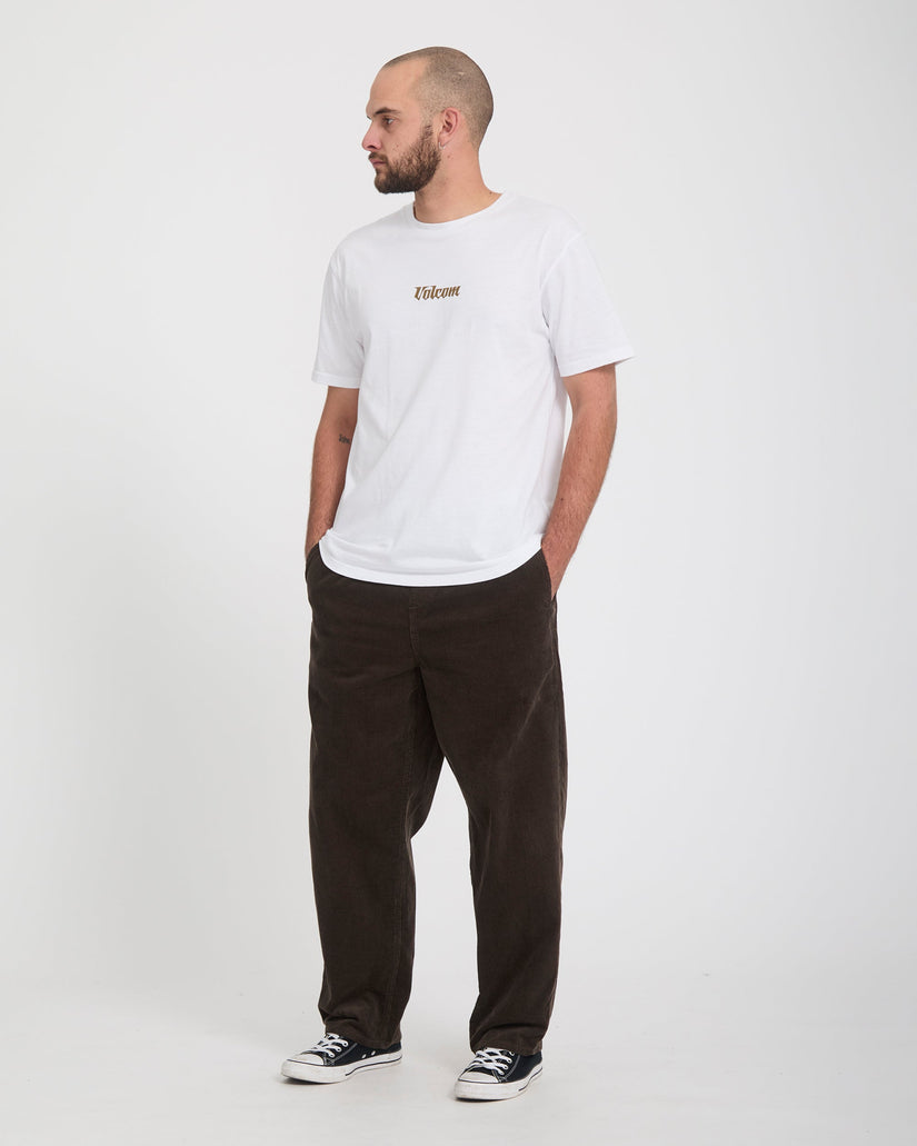 Freazy Loose Corduroy Trousers - Wren