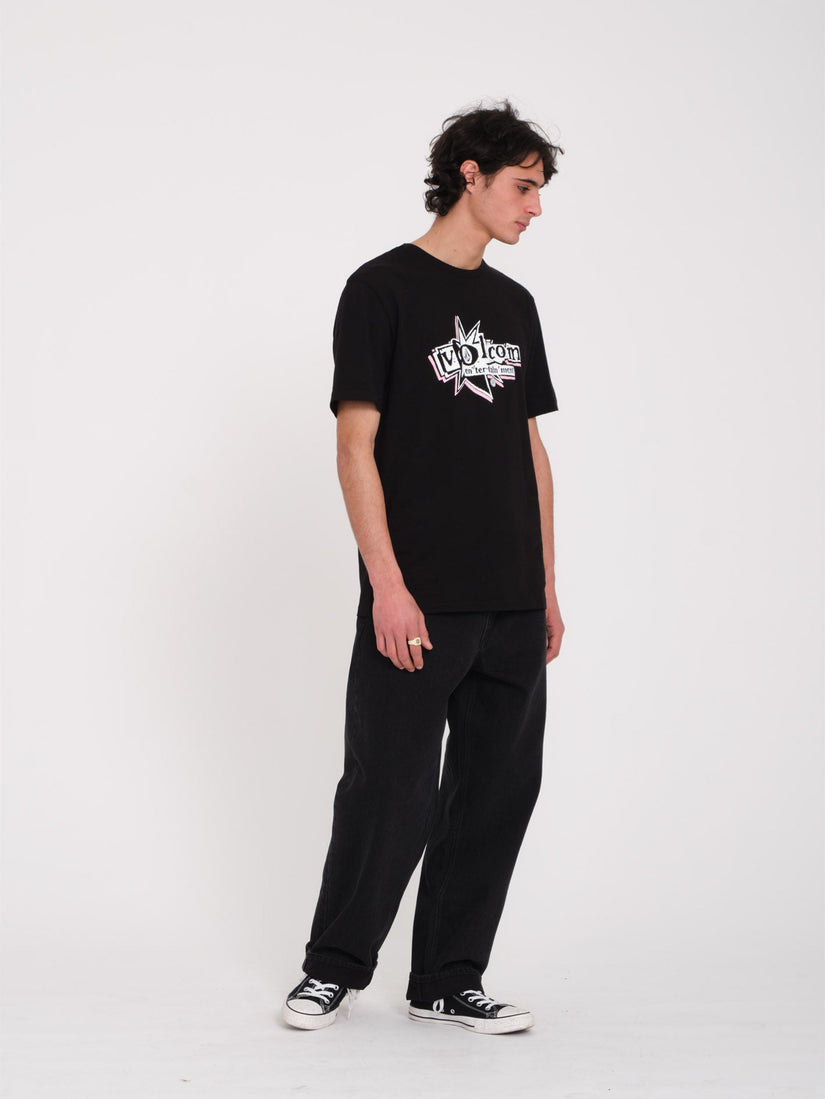V Entertainment T-shirt - BLACK