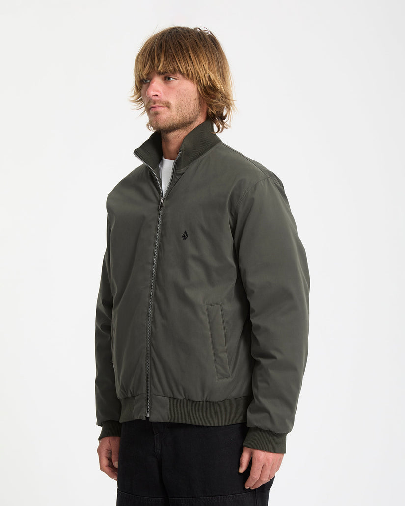 Veste Bomber Damerman - Rinsed Black