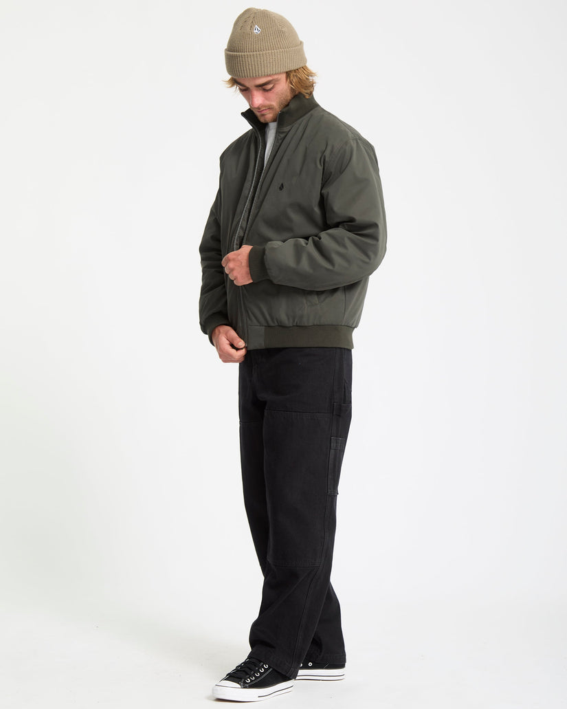 Veste Bomber Damerman - Rinsed Black