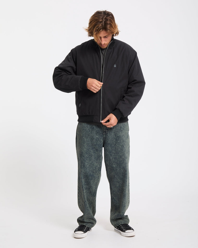 Damerman Bomber Jacket - Black