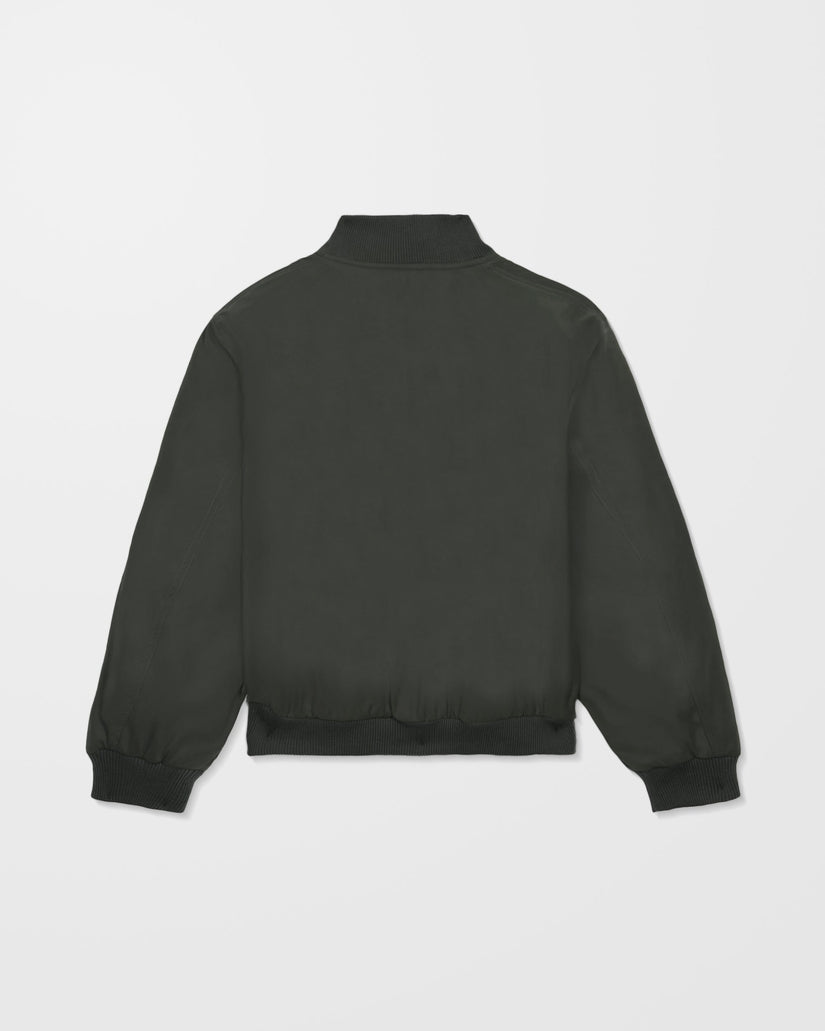 Damerman Bomber Jacket - Rinsed Black