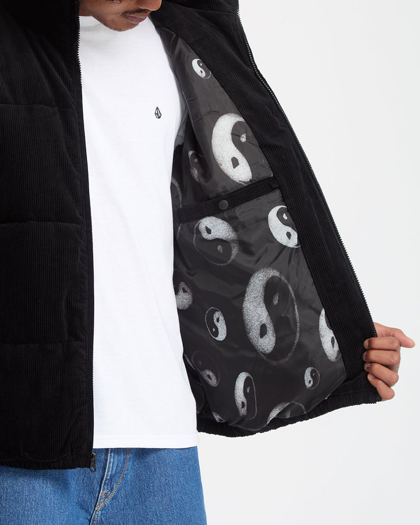 Walltz Corduroy Jacket - Black