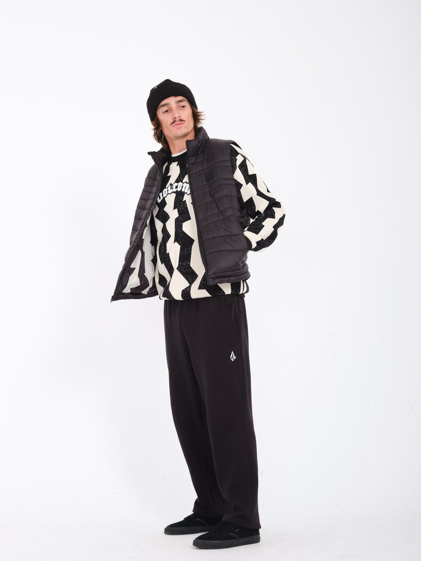 EARTH TRIPPER PUFF VEST (A1832301_BLK) [1]