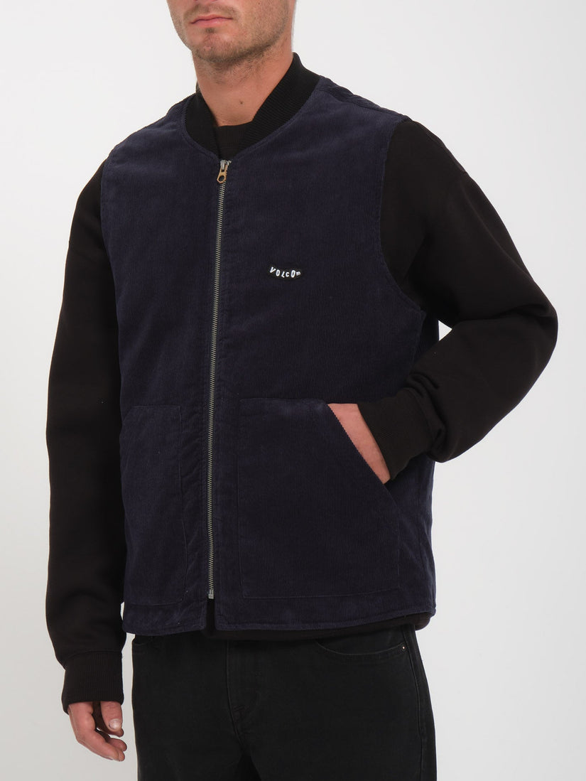 V-TEAM VEST (A1832302_NVY) [5]