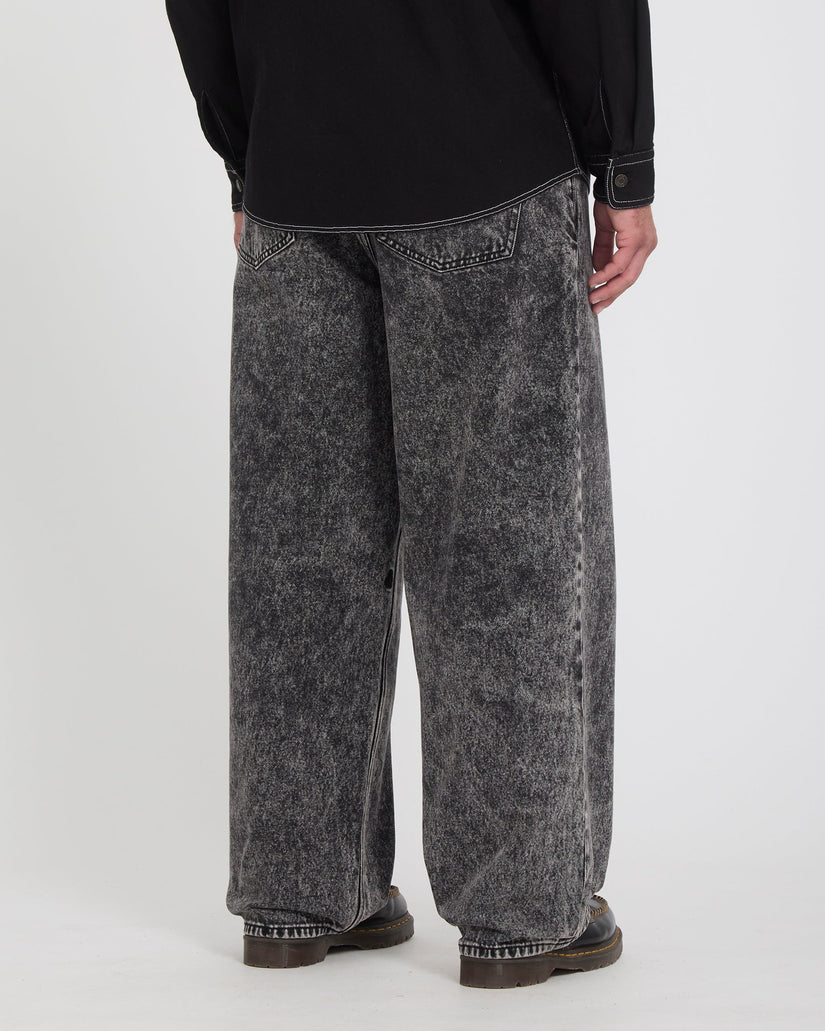 Chillow Jeans - Light Acid Black