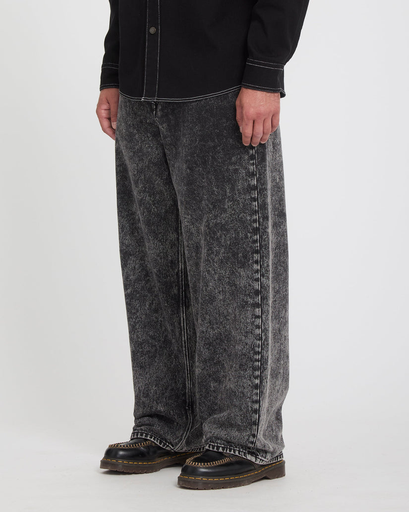 Chillow Jeans - Light Acid Black