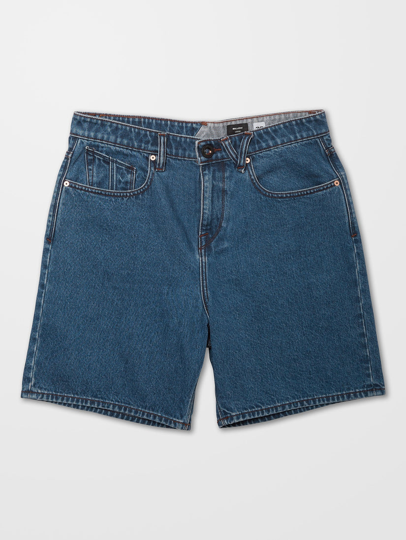 Short Billow Denim - INDIGO RIGIDE WASH